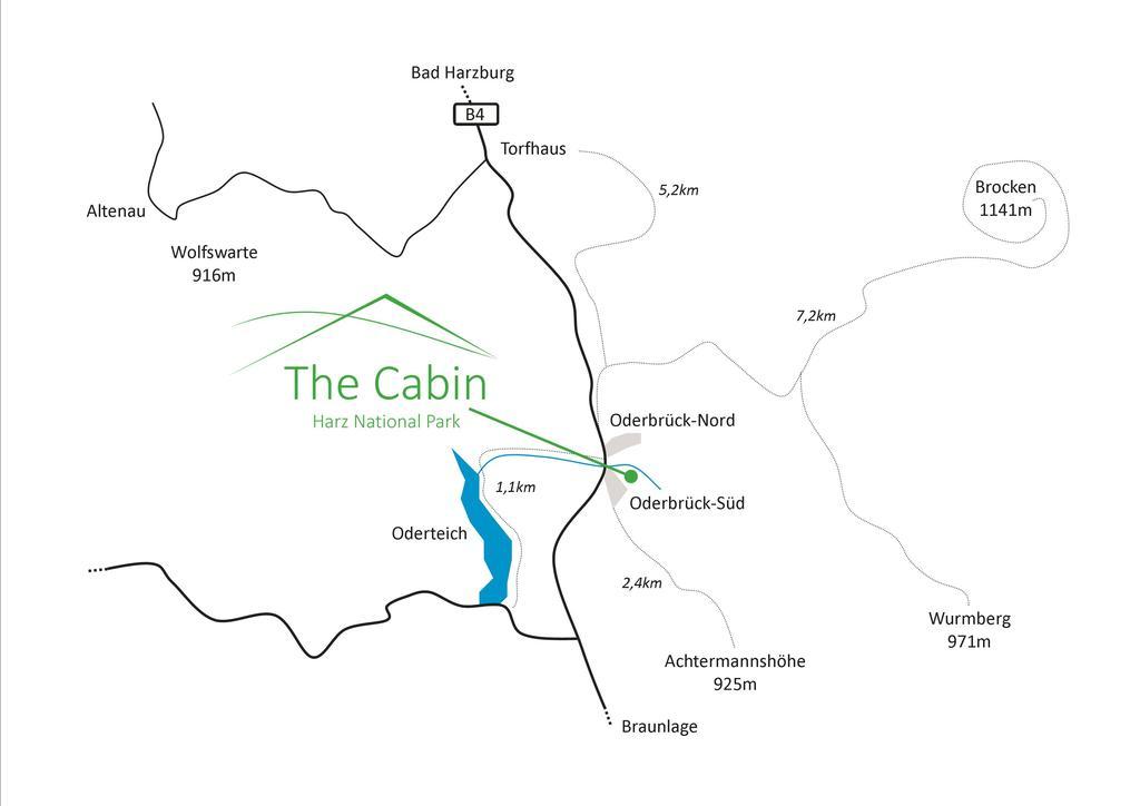فندق سانكت اندرياسبرغفي  The Cabin - Harz National Park المظهر الخارجي الصورة